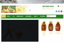 Tablet Screenshot of honeycreekbeefarm.com
